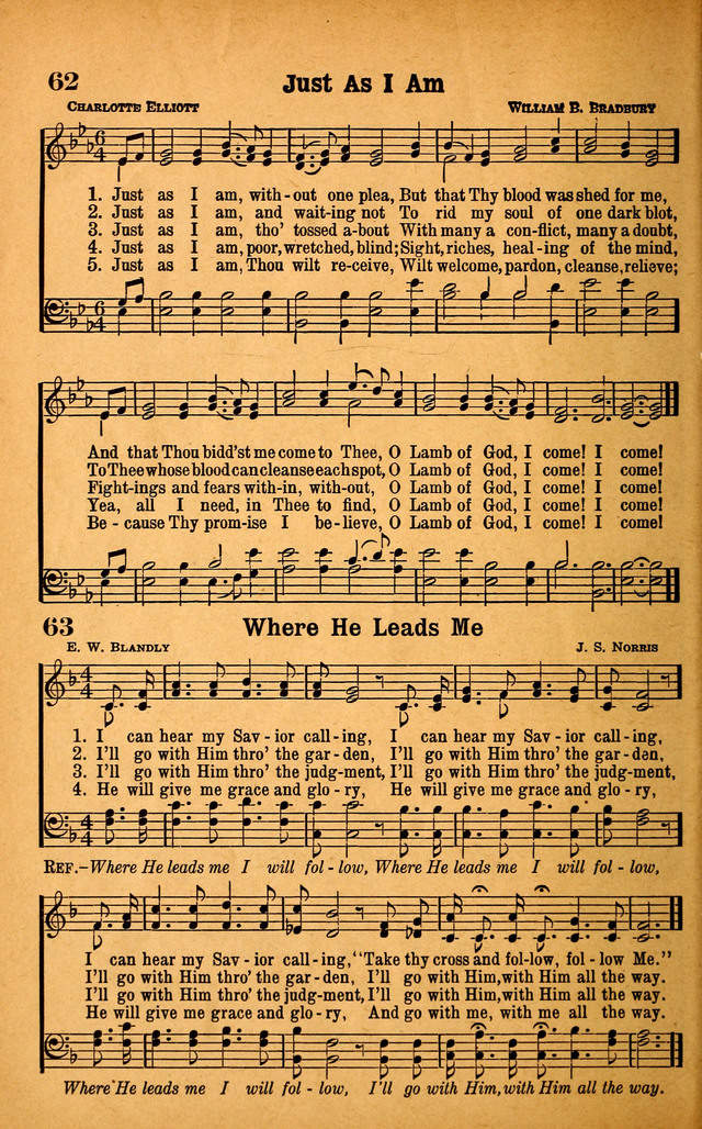 Evangel Songs page 62