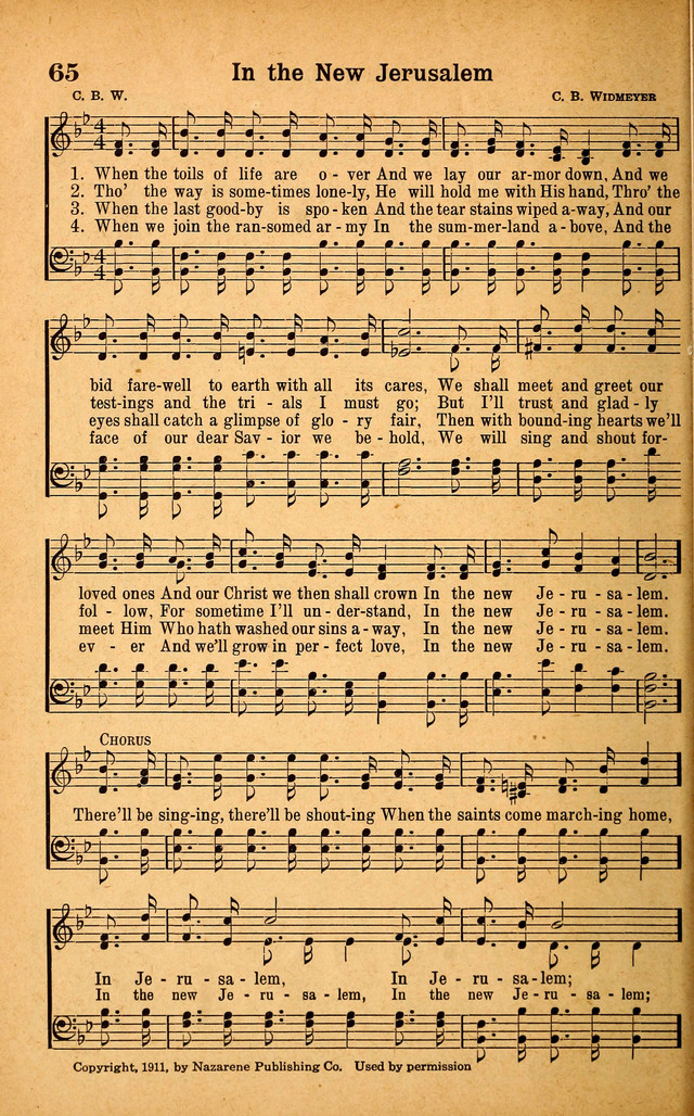 Evangel Songs page 64