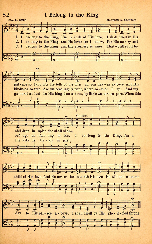 Evangel Songs page 81