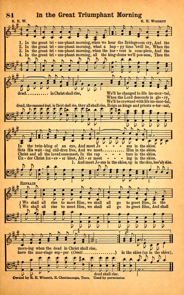 Evangel Songs page 83