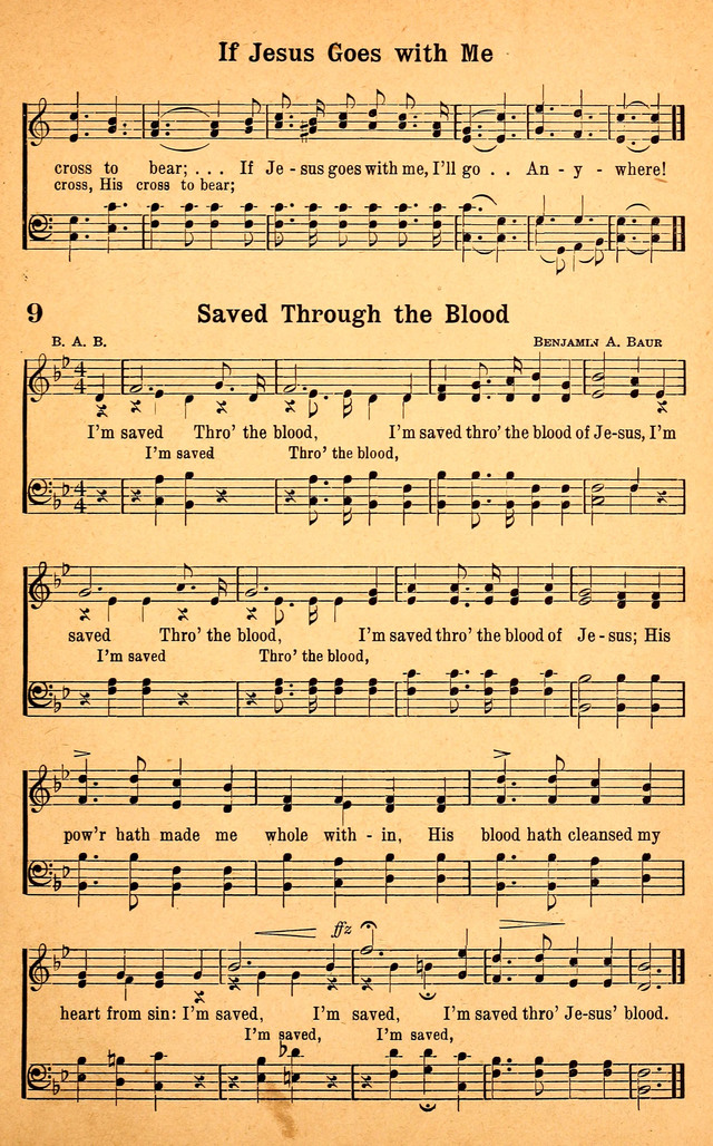 Evangel Songs page 9