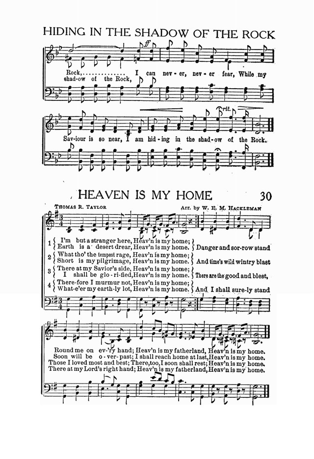 Favorites Number 2: A Collection of Gospel Songs page 30