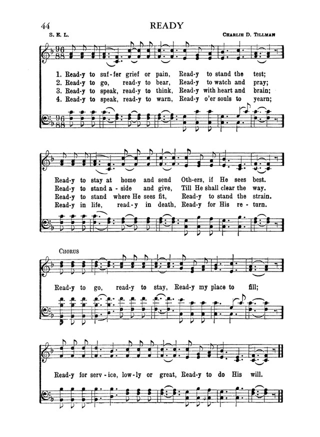 Favorites Number 3: A Collection of Gospel Songs page 42