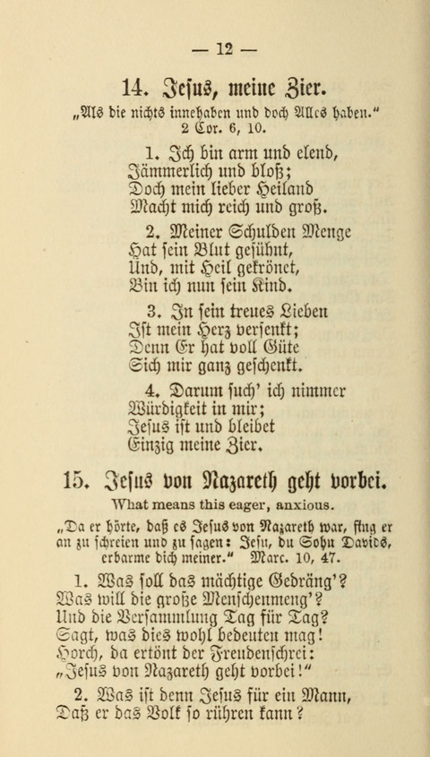 Frohe Botschaft und Evangeliums-Lieder: Meist aus englischen Quellen in