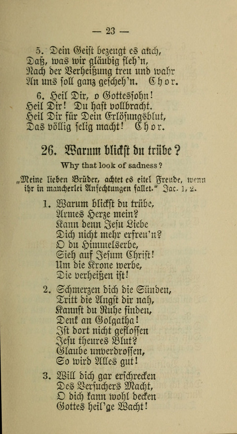 Frohe Botschaft und Evangeliums-Lieder: Meist aus englischen Quellen in