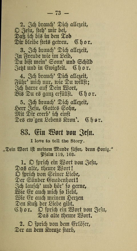 Frohe Botschaft und Evangeliums-Lieder: Meist aus englischen Quellen in