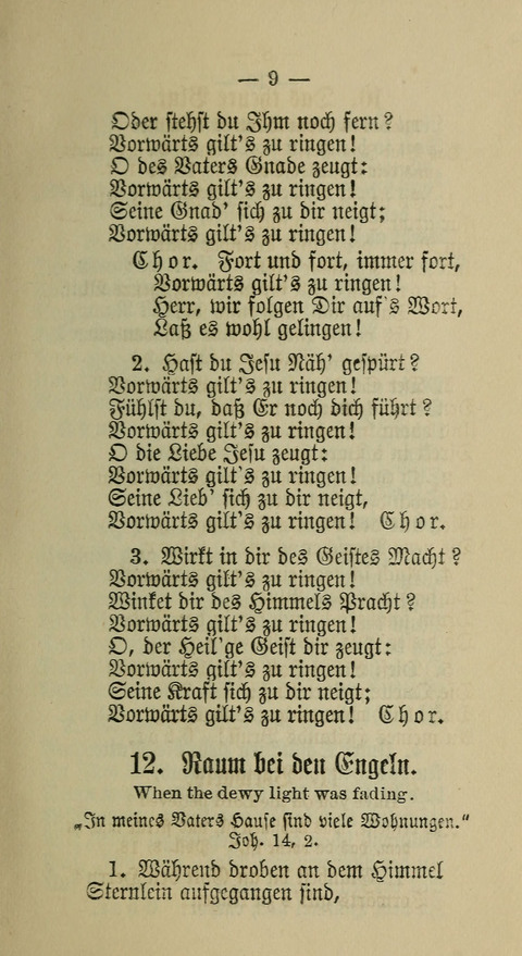 Frohe Botschaft und Evangeliums-Lieder: Meist aus englischen Quellen in