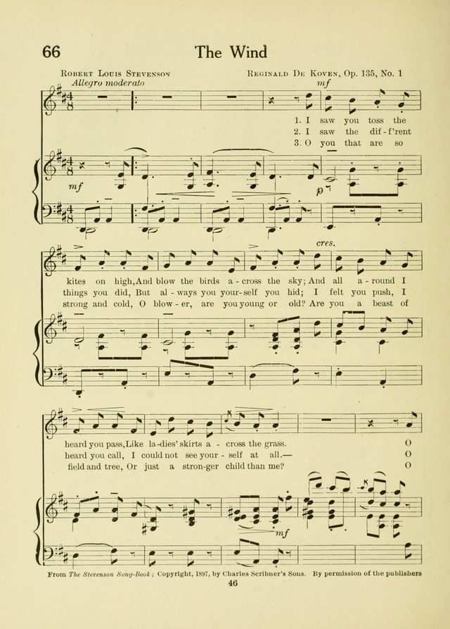 A First Book in Hymns and Worship page 46