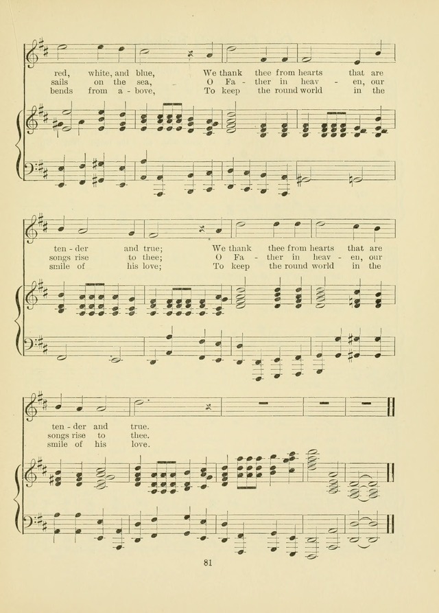 A First Book in Hymns and Worship page 81