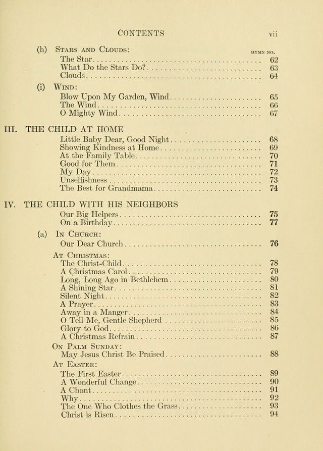 A First Book in Hymns and Worship page xv