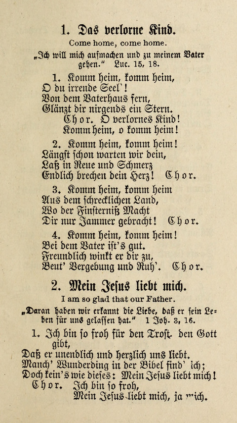 Frohe Botschaft in Liedern: Meist aus englischen Quellen in