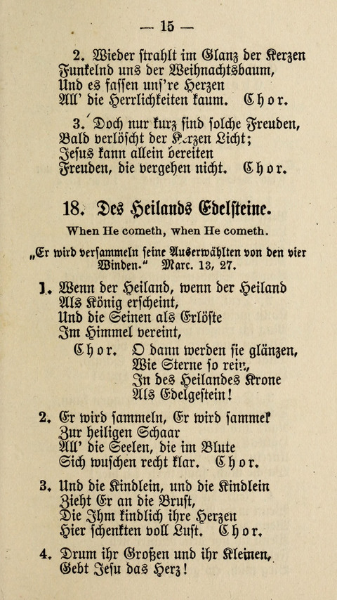 Frohe Botschaft in Liedern: Meist aus englischen Quellen in