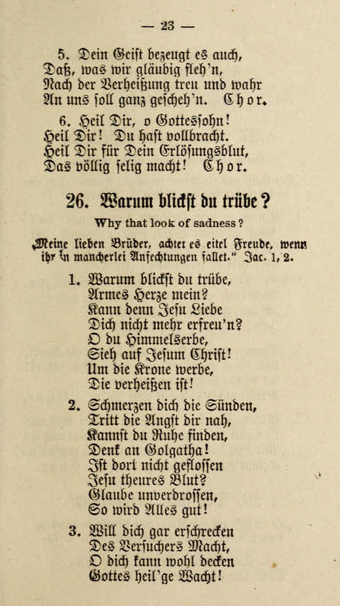 Frohe Botschaft in Liedern: Meist aus englischen Quellen in