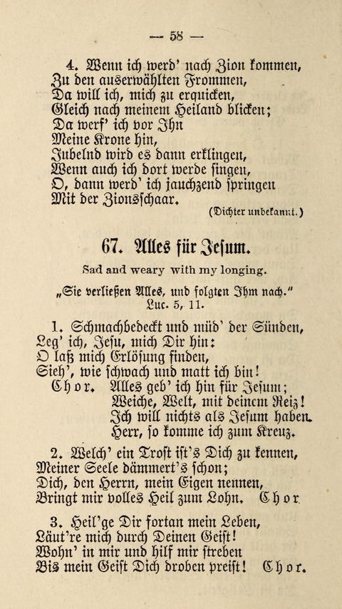 Frohe Botschaft in Liedern: Meist aus englischen Quellen in