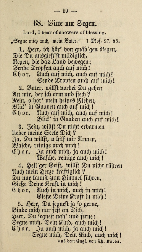 Frohe Botschaft in Liedern: Meist aus englischen Quellen in