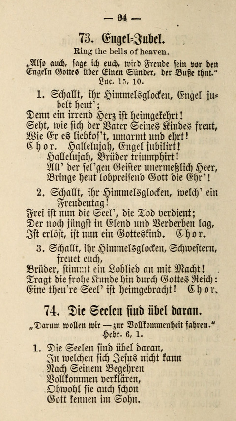 Frohe Botschaft in Liedern: Meist aus englischen Quellen in