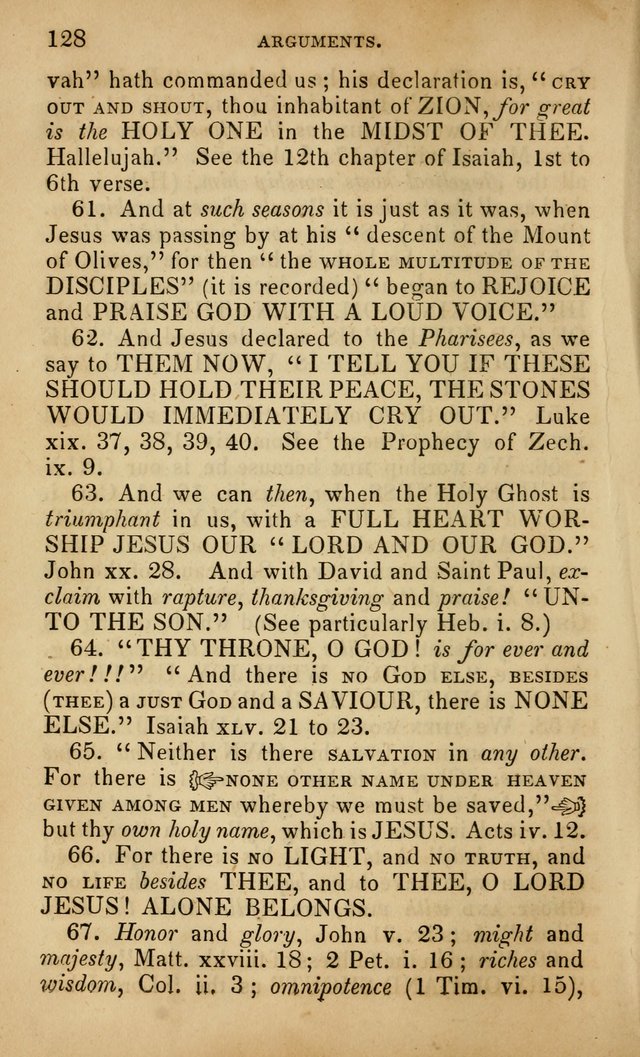 The Faith and Doctrines of the Church of the Eternal Son: intended as a church book for the church of the Eternal Sons generally... to which is added a number of select hymns adapted to the worship... page 128