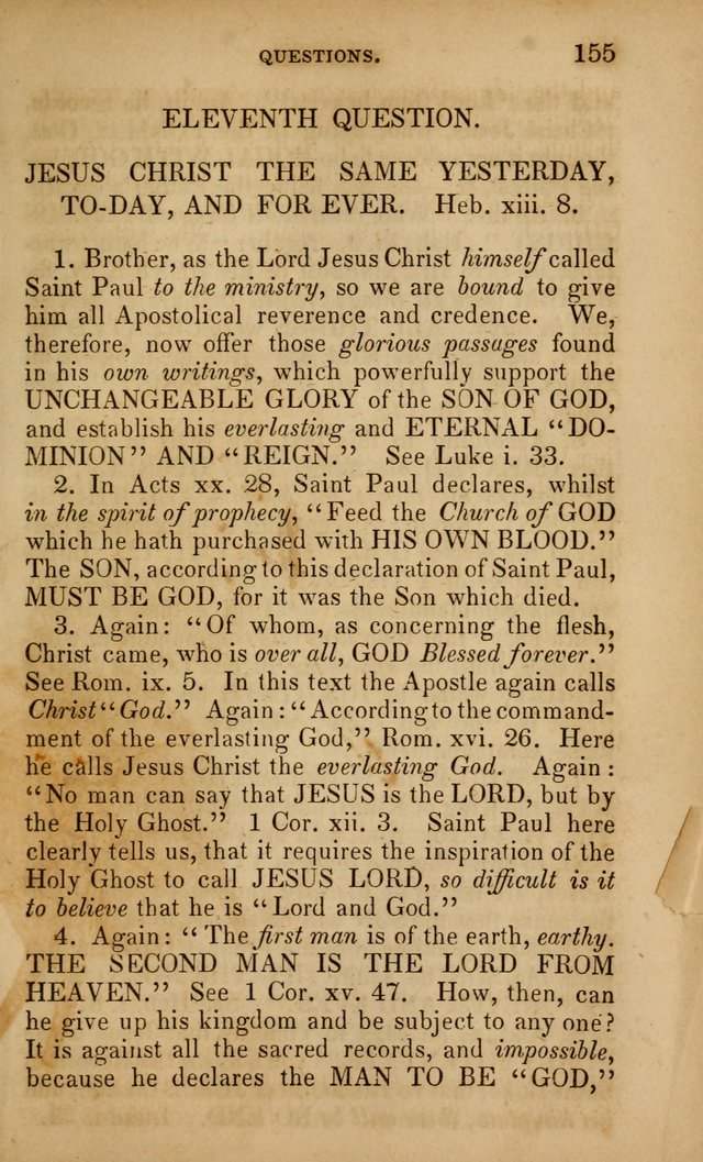 The Faith and Doctrines of the Church of the Eternal Son: intended as a church book for the church of the Eternal Sons generally... to which is added a number of select hymns adapted to the worship... page 155