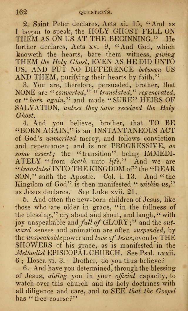 The Faith and Doctrines of the Church of the Eternal Son: intended as a church book for the church of the Eternal Sons generally... to which is added a number of select hymns adapted to the worship... page 162