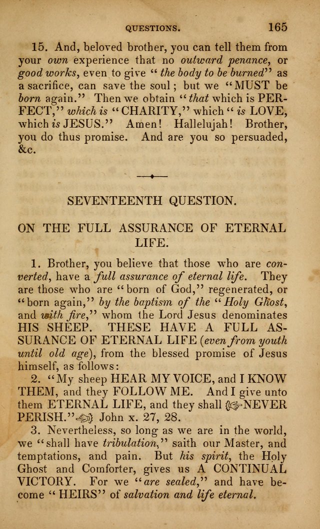 The Faith and Doctrines of the Church of the Eternal Son: intended as a church book for the church of the Eternal Sons generally... to which is added a number of select hymns adapted to the worship... page 165