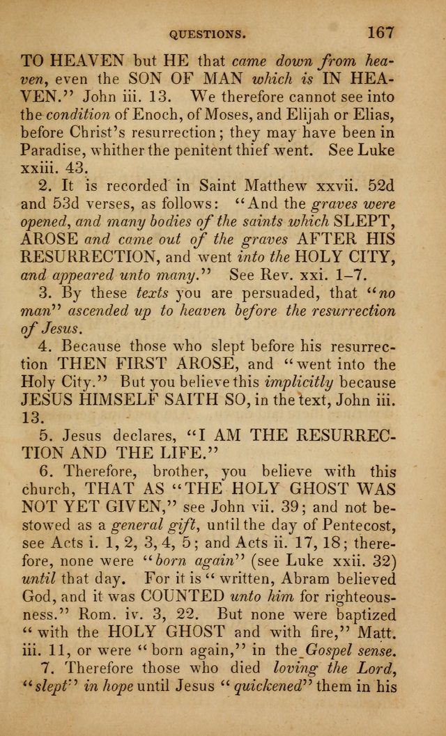 The Faith and Doctrines of the Church of the Eternal Son: intended as a church book for the church of the Eternal Sons generally... to which is added a number of select hymns adapted to the worship... page 167