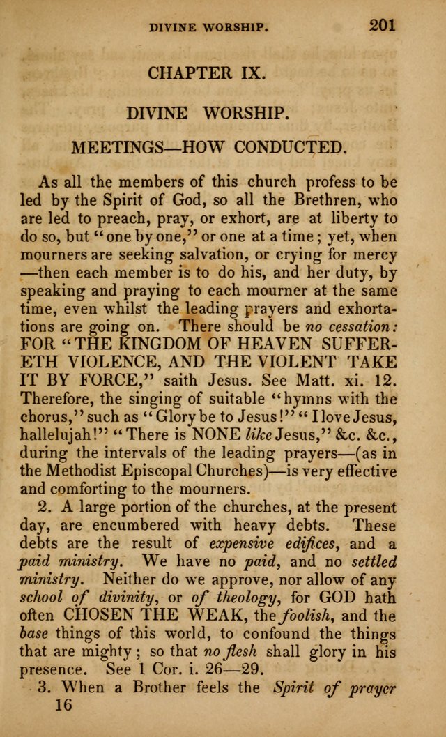 The Faith and Doctrines of the Church of the Eternal Son: intended as a church book for the church of the Eternal Sons generally... to which is added a number of select hymns adapted to the worship... page 201