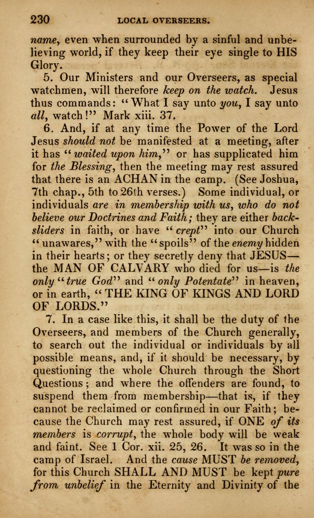 The Faith and Doctrines of the Church of the Eternal Son: intended as a church book for the church of the Eternal Sons generally... to which is added a number of select hymns adapted to the worship... page 230