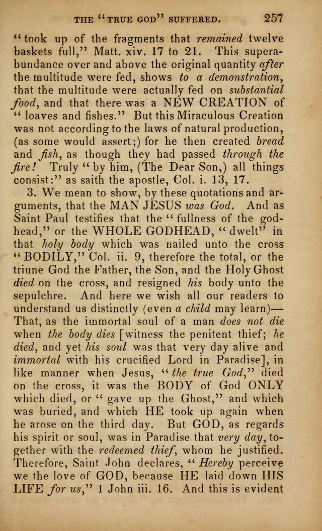 The Faith and Doctrines of the Church of the Eternal Son: intended as a church book for the church of the Eternal Sons generally... to which is added a number of select hymns adapted to the worship... page 257