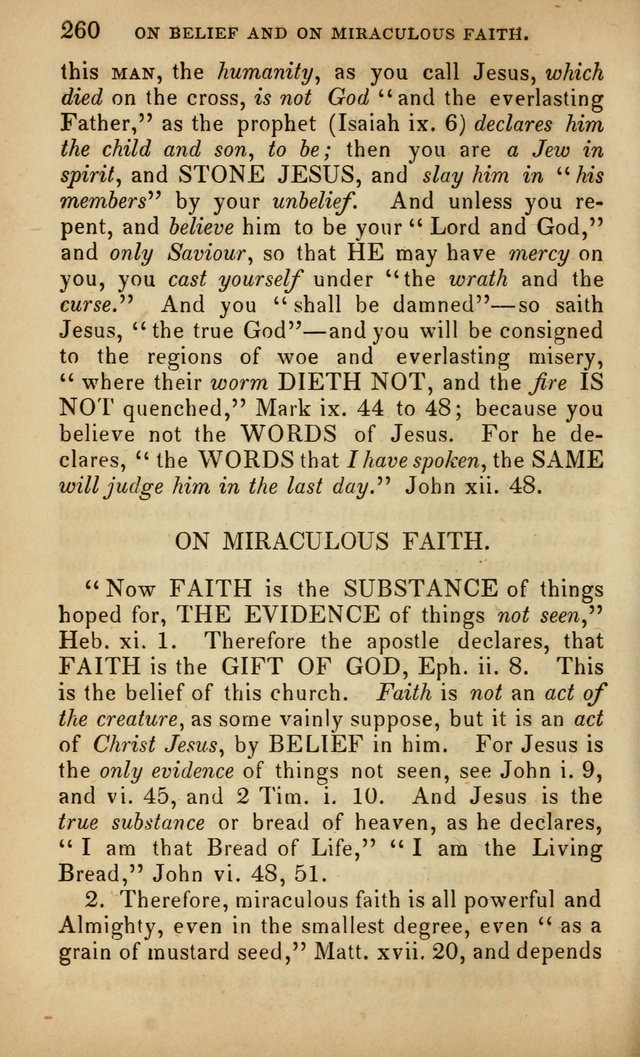 The Faith and Doctrines of the Church of the Eternal Son: intended as a church book for the church of the Eternal Sons generally... to which is added a number of select hymns adapted to the worship... page 260