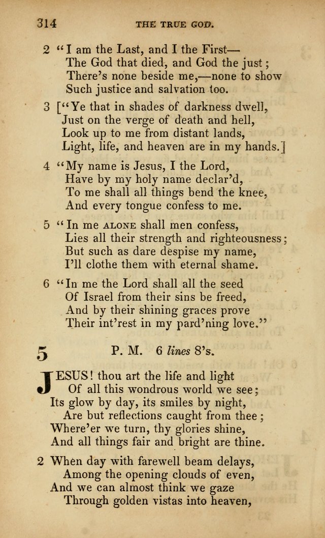 The Faith and Doctrines of the Church of the Eternal Son: intended as a church book for the church of the Eternal Sons generally... to which is added a number of select hymns adapted to the worship... page 314
