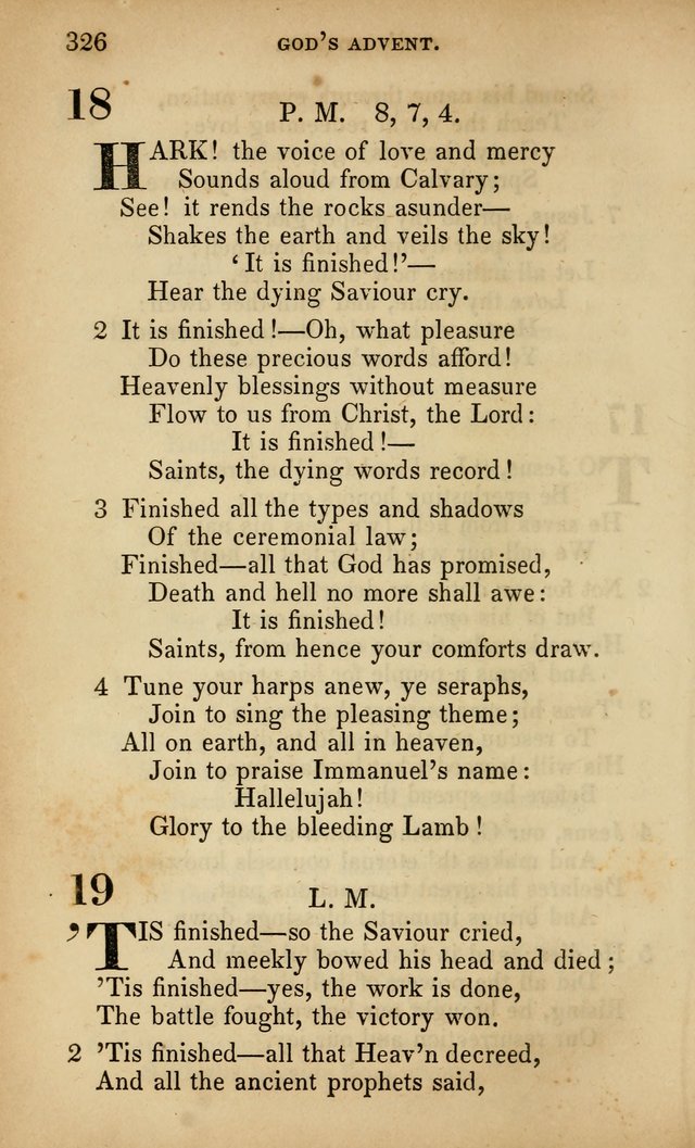 The Faith and Doctrines of the Church of the Eternal Son: intended as a church book for the church of the Eternal Sons generally... to which is added a number of select hymns adapted to the worship... page 326