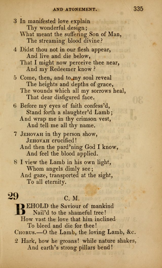 The Faith and Doctrines of the Church of the Eternal Son: intended as a church book for the church of the Eternal Sons generally... to which is added a number of select hymns adapted to the worship... page 335