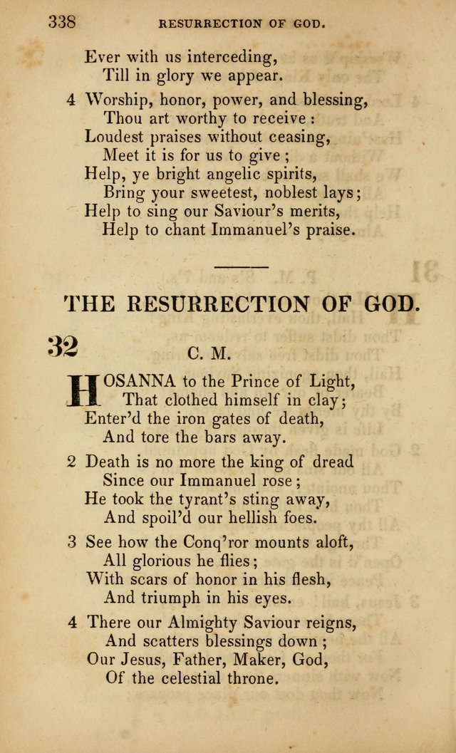 The Faith and Doctrines of the Church of the Eternal Son: intended as a church book for the church of the Eternal Sons generally... to which is added a number of select hymns adapted to the worship... page 338