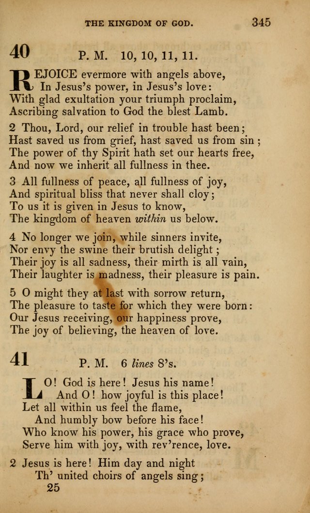 The Faith and Doctrines of the Church of the Eternal Son: intended as a church book for the church of the Eternal Sons generally... to which is added a number of select hymns adapted to the worship... page 345