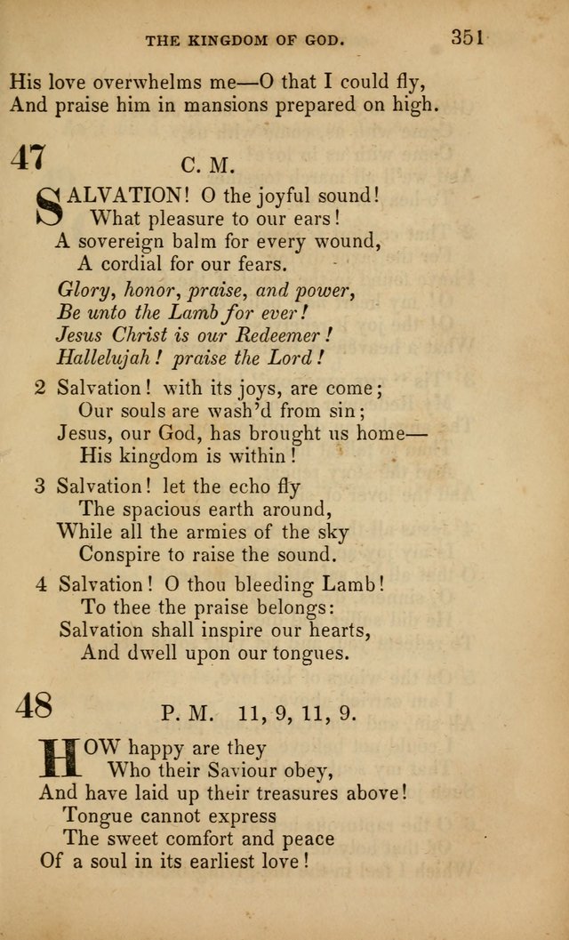 The Faith and Doctrines of the Church of the Eternal Son: intended as a church book for the church of the Eternal Sons generally... to which is added a number of select hymns adapted to the worship... page 351