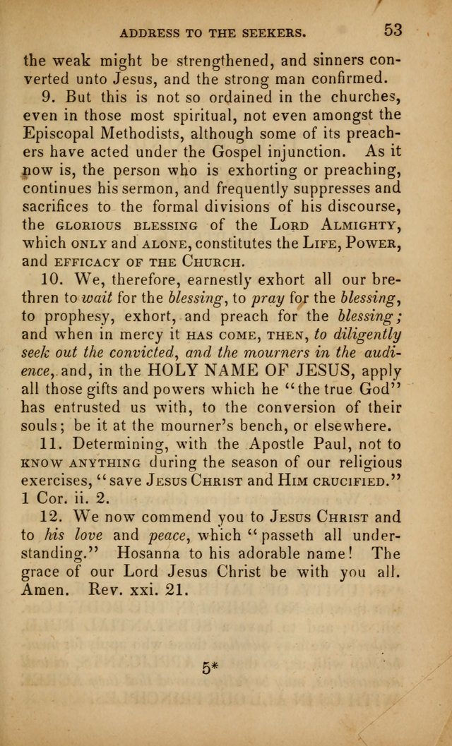 The Faith and Doctrines of the Church of the Eternal Son: intended as a church book for the church of the Eternal Sons generally... to which is added a number of select hymns adapted to the worship... page 53