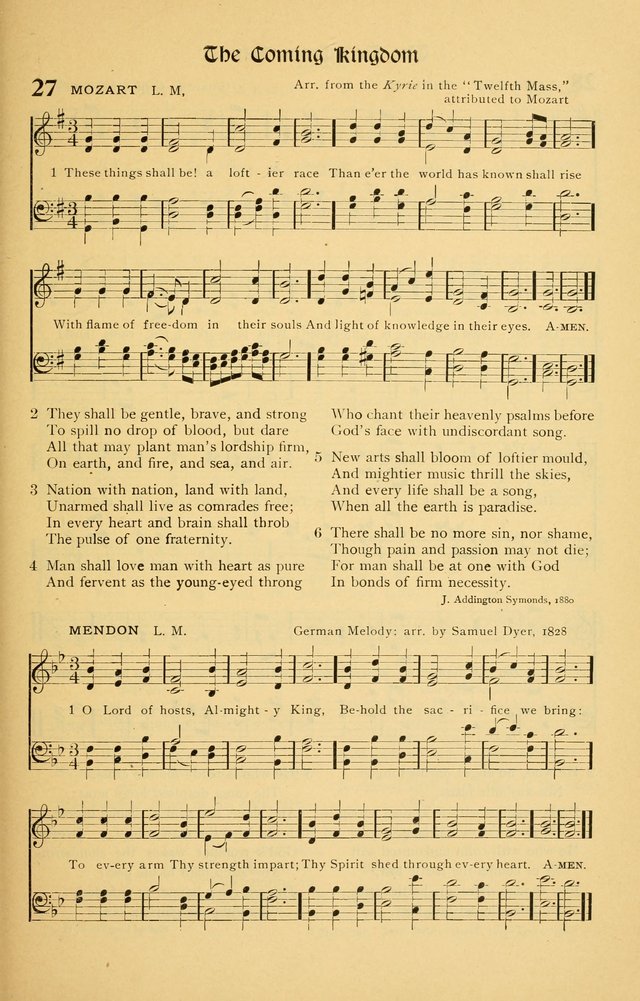 For God and Country: Hymns for use in War Time page 23