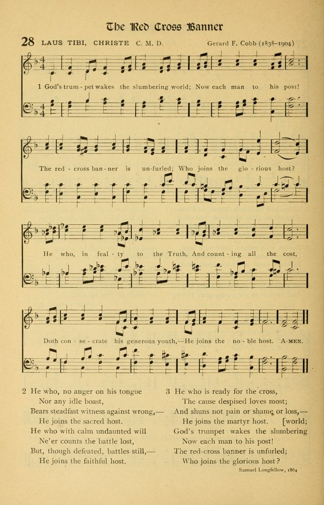 For God and Country: Hymns for use in War Time page 24