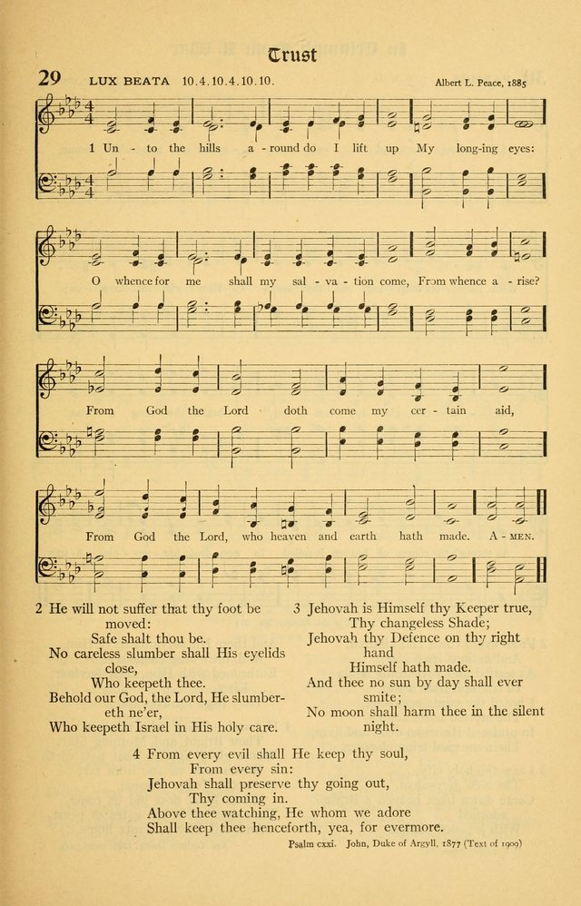 For God and Country: Hymns for use in War Time page 25