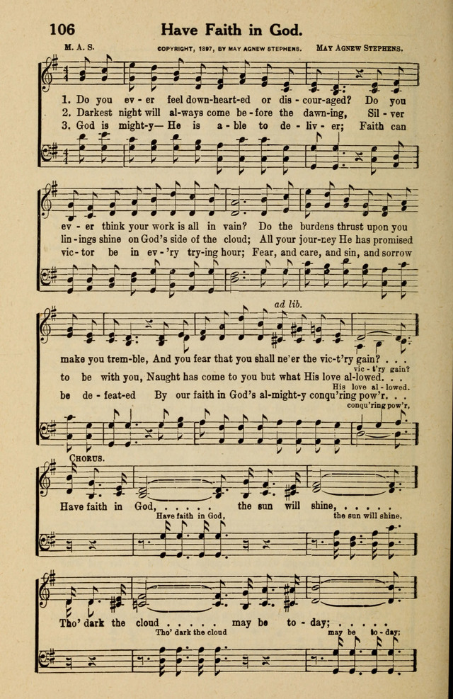 Famous Gospel Hymns page 106