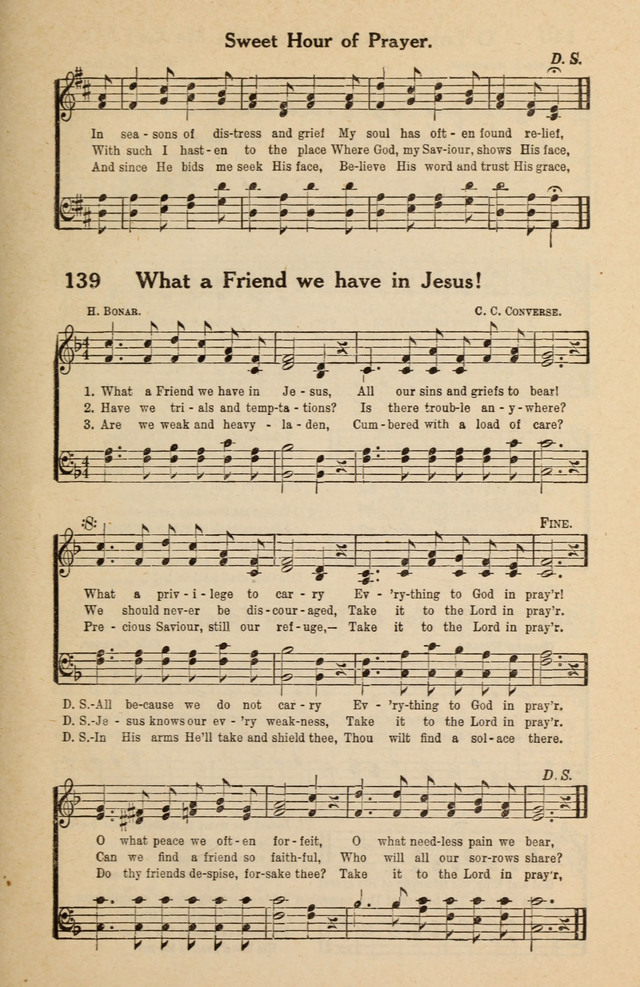 Famous Gospel Hymns page 137