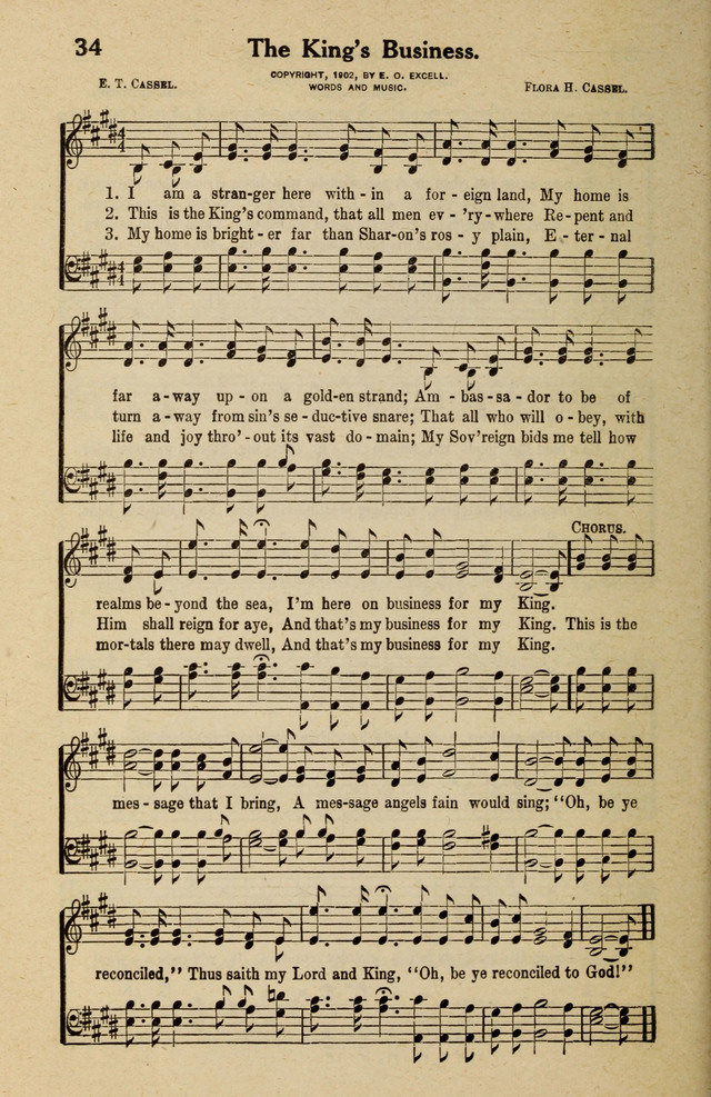 Famous Gospel Hymns page 34