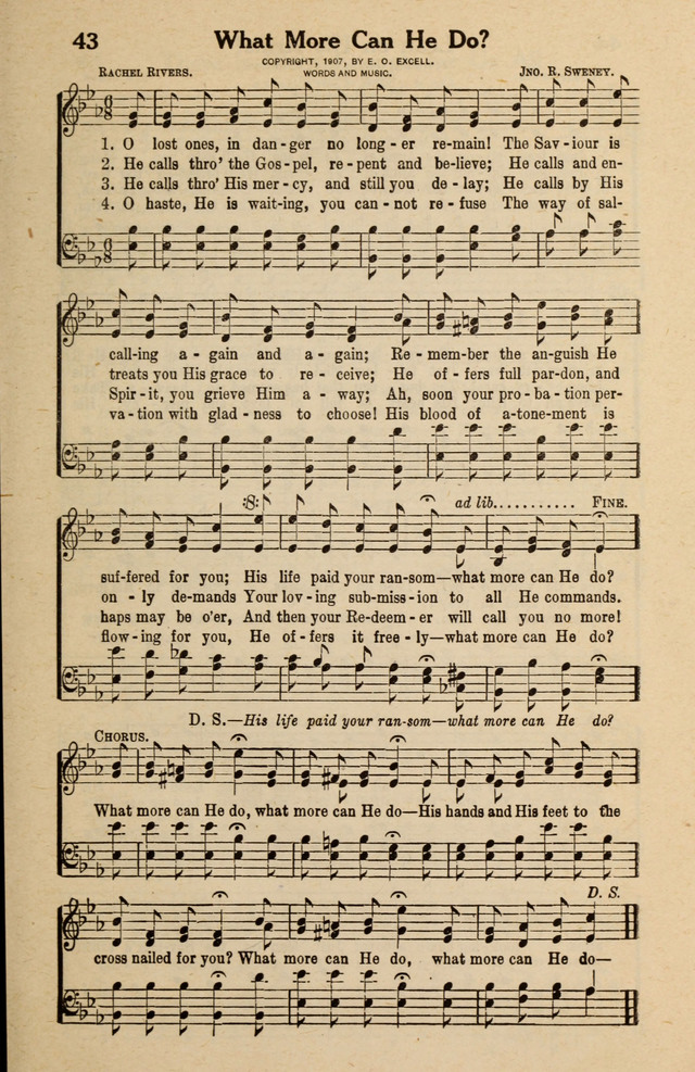 Famous Gospel Hymns page 43