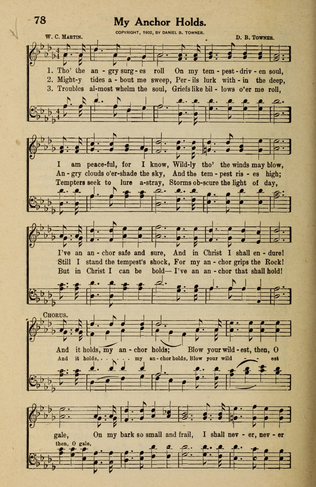 Famous Gospel Hymns page 78