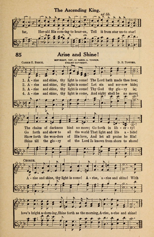 Famous Gospel Hymns page 85