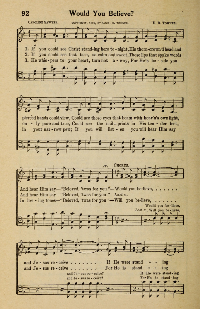 Famous Gospel Hymns page 92