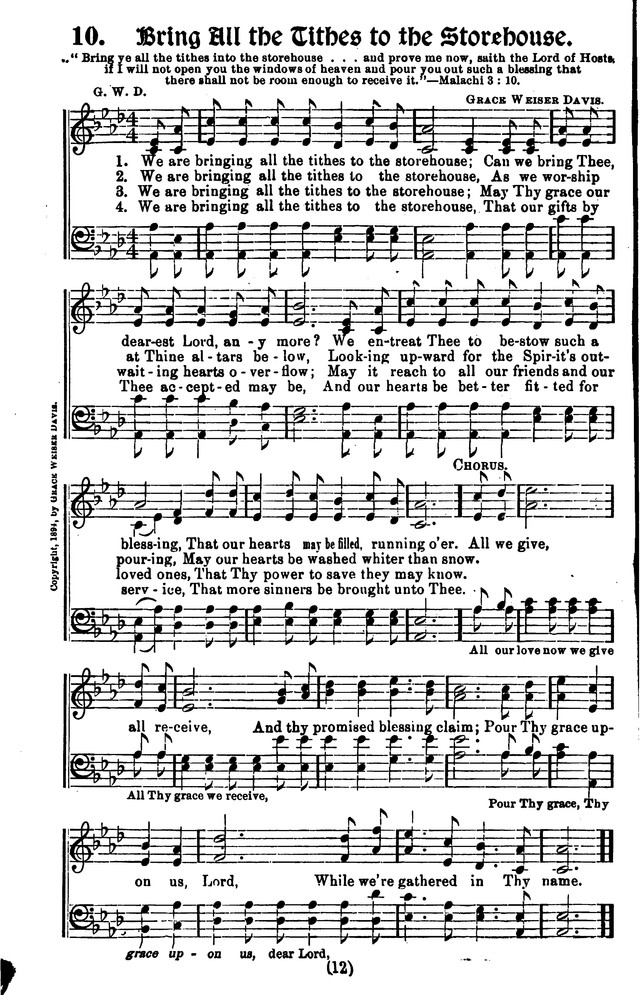 Favorite Gospel Songs page 10