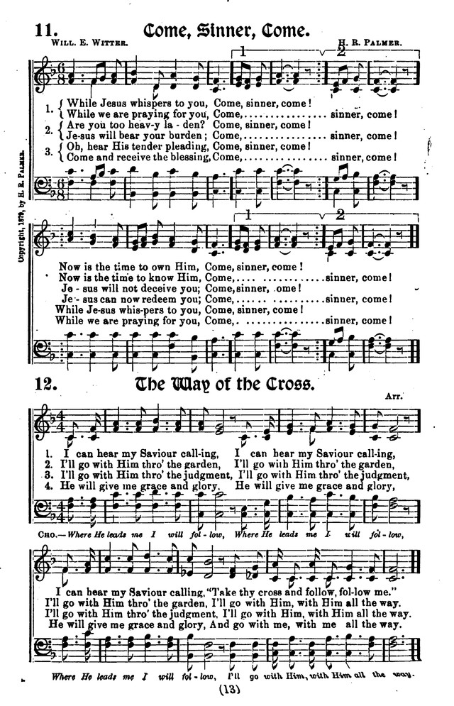 Favorite Gospel Songs page 11