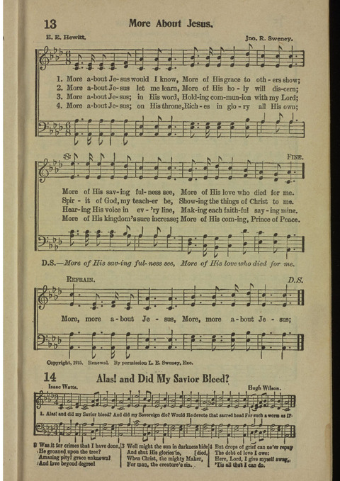 Full Gospel Songs page 13