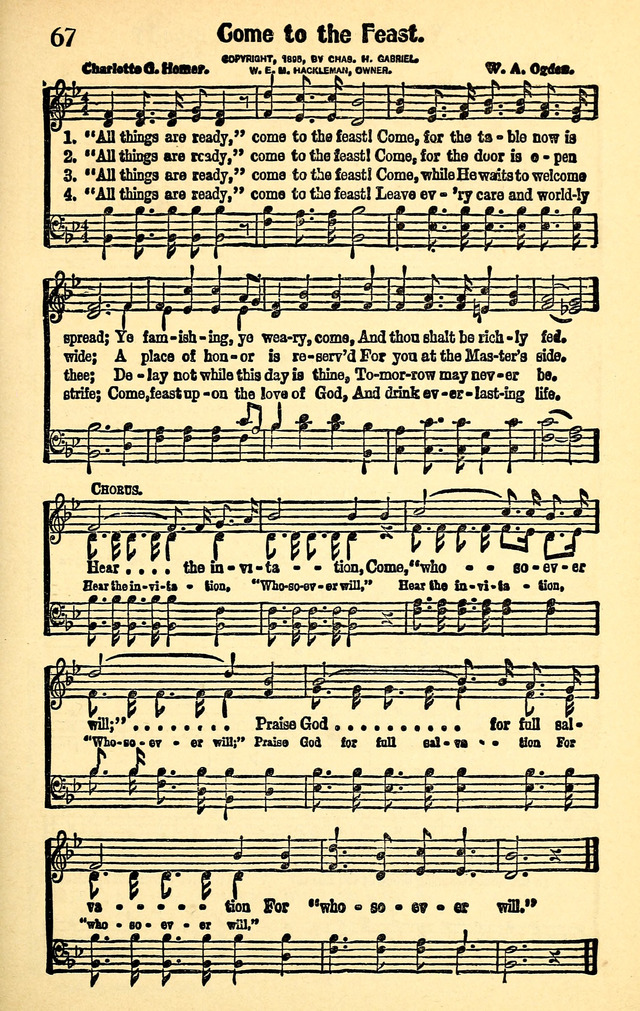 Favorite Gospel Songs page 57